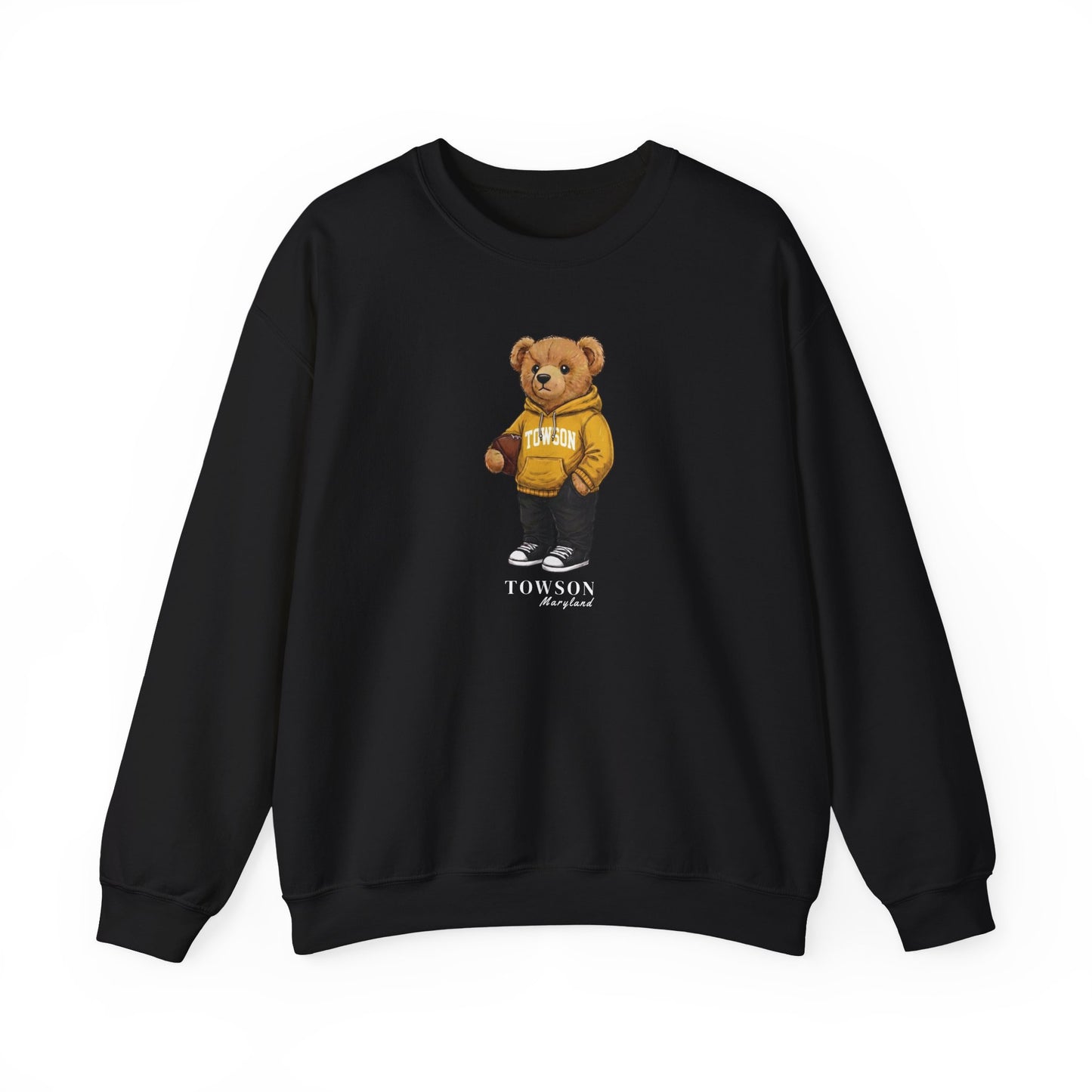 Towson, Maryland Teddy Bear Crewneck Sweatshirt