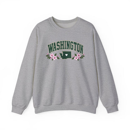 Washington Floral Sweatshirt