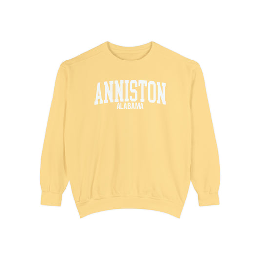 Anniston Alabama Comfort Colors Sweatshirt