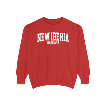 New Iberia Louisiana Comfort Colors Sweatshirt