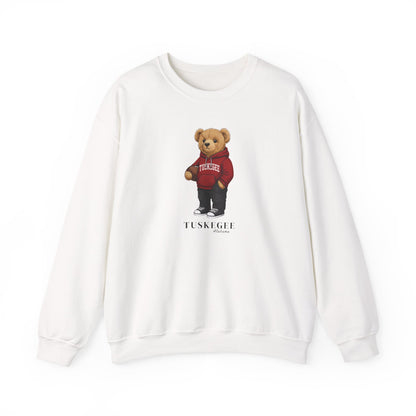 Tuskegee, Alabama Teddy Bear Crewneck Sweatshirt