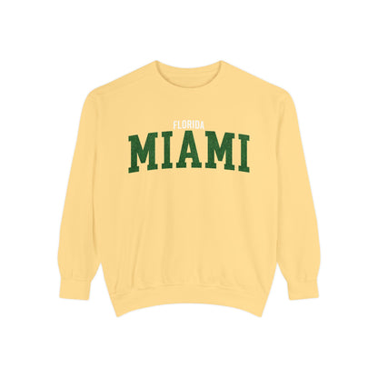 Miami Florida Comfort Colors Sweatshirt