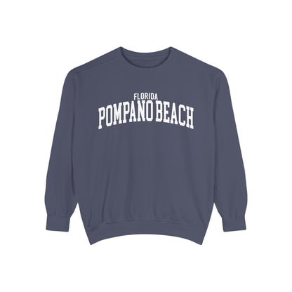 Pompano Beach Florida Comfort Colors Sweatshirt