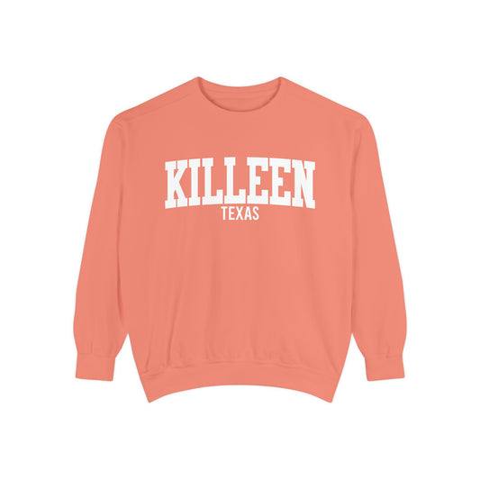 Killeen Texas Comfort Colors Sweatshirt