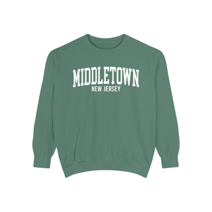 Middletown New Jersey Comfort Colors Sweatshirt