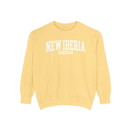 New Iberia Louisiana Comfort Colors Sweatshirt