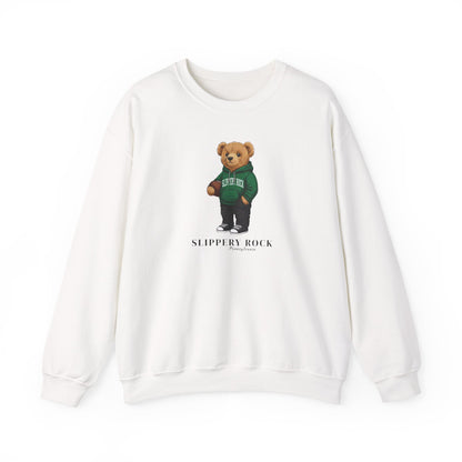 Slippery Rock, Pennsylvania Teddy Bear Crewneck Sweatshirt