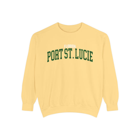 Port St. Lucie Florida Comfort Colors Sweatshirt