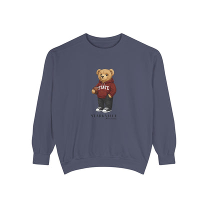 Starkville, Mississippi Teddy Bear Comfort Colors Sweatshirt