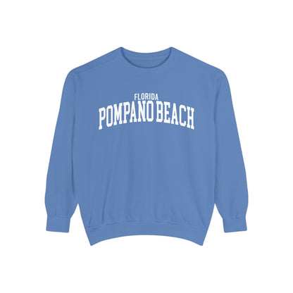 Pompano Beach Florida Comfort Colors Sweatshirt