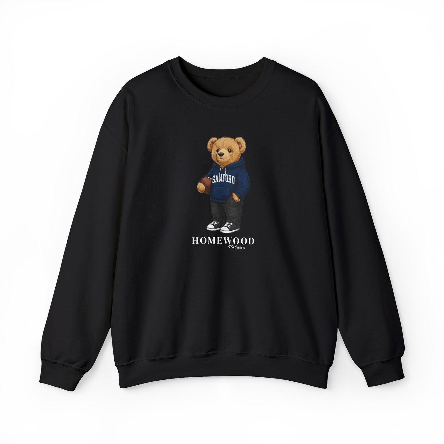 Homewood, Alabama Teddy Bear Crewneck Sweatshirt