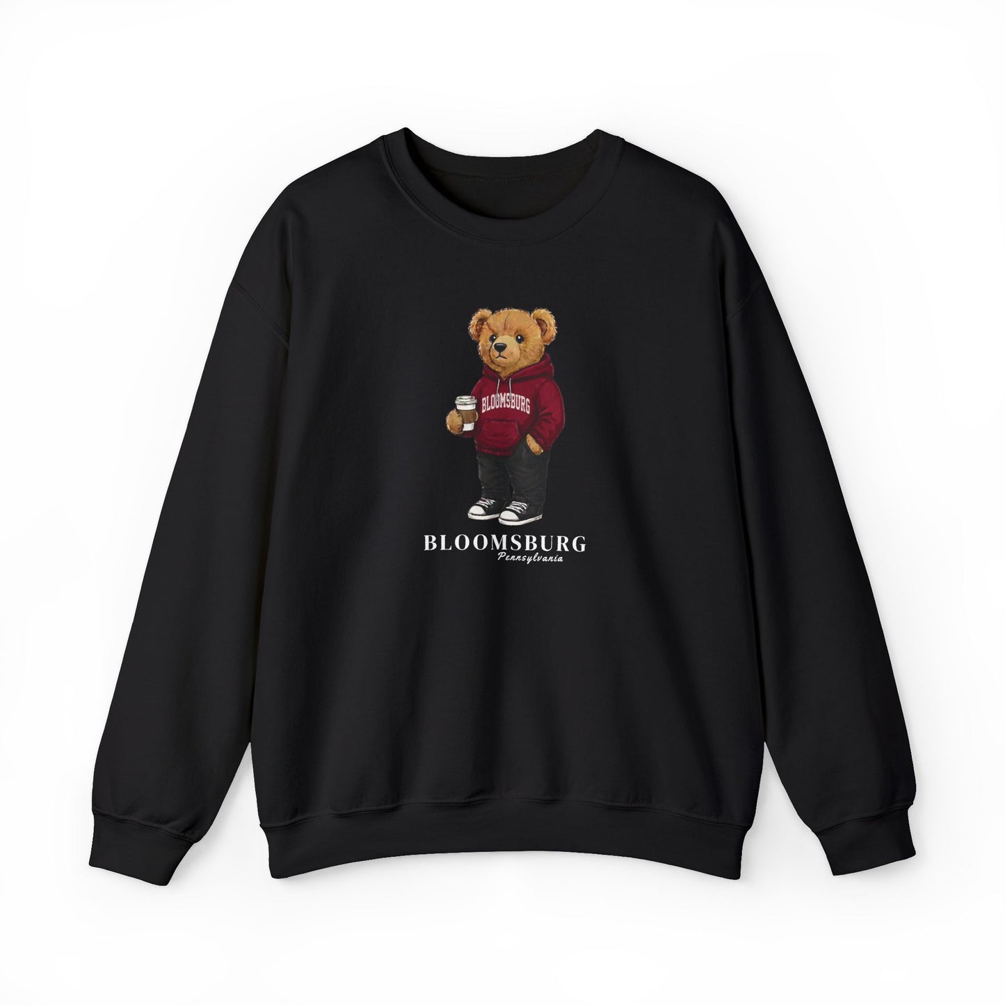 Bloomsburg, Pennsylvania Teddy Bear Crewneck Sweatshirt
