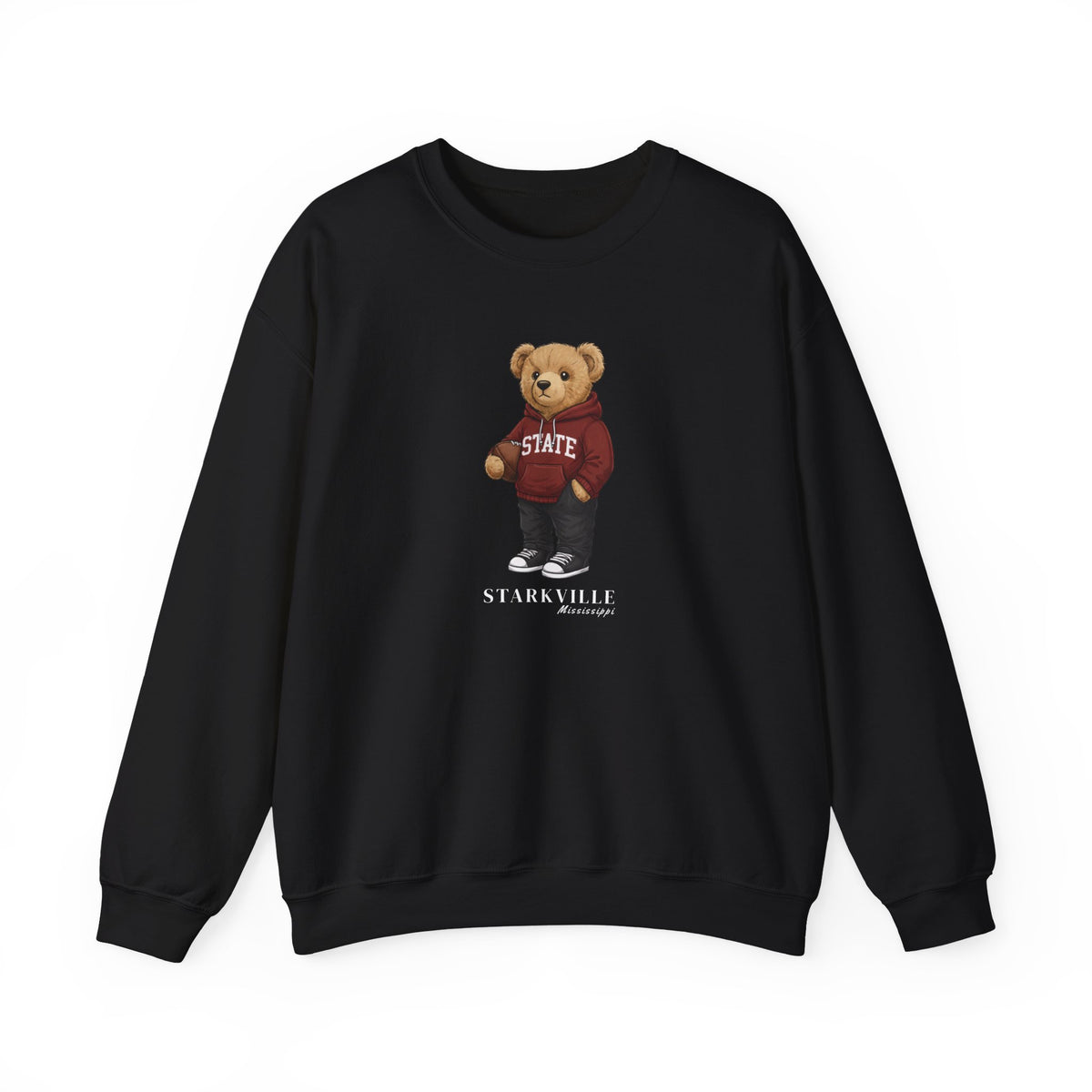 Starkville, Mississippi Teddy Bear Crewneck Sweatshirt