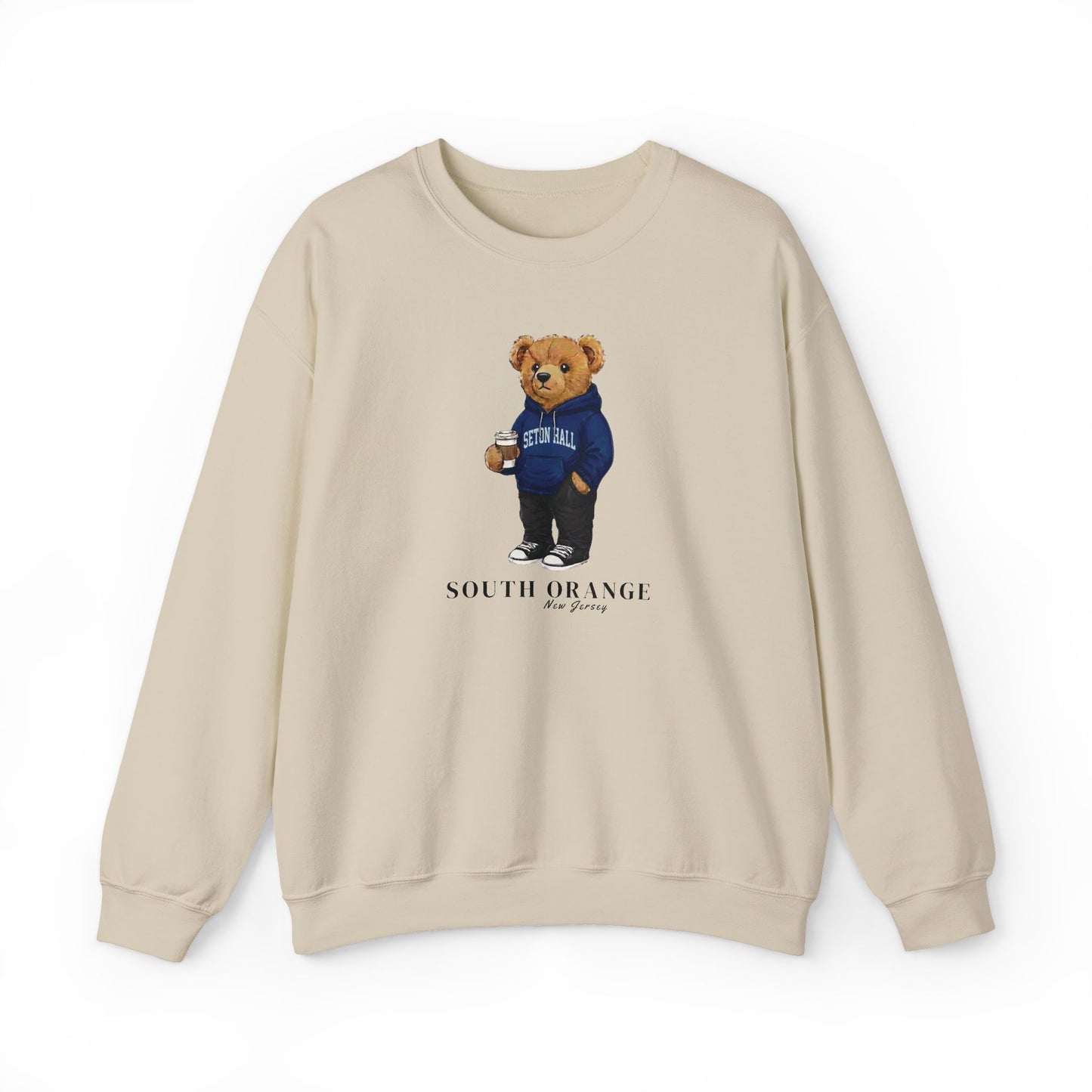 South Orange, New Jersey Teddy Bear Crewneck Sweatshirt