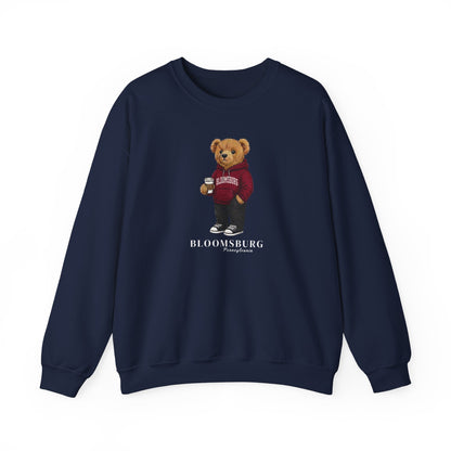 Bloomsburg, Pennsylvania Teddy Bear Crewneck Sweatshirt