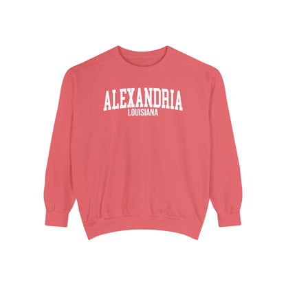 Alexandria Louisiana Comfort Colors Sweatshirt