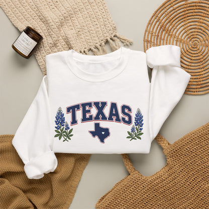 Texas Floral Sweatshirt