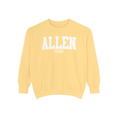 Allen Texas Comfort Colors Sweatshirt