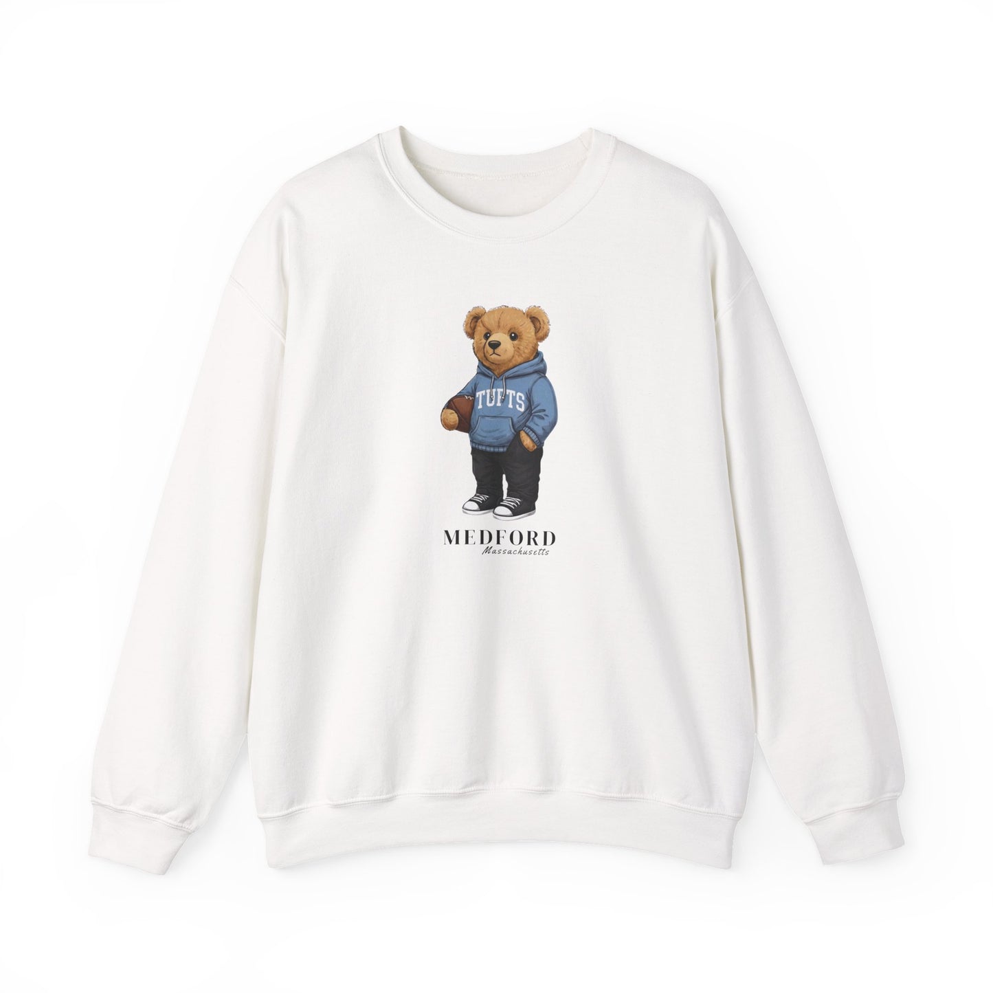 Medford, Massachusetts Teddy Bear Crewneck Sweatshirt