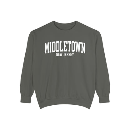 Middletown New Jersey Comfort Colors Sweatshirt