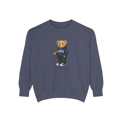 State College, Pennsylvania Teddy Bear Comfort Colors Sweatshirt