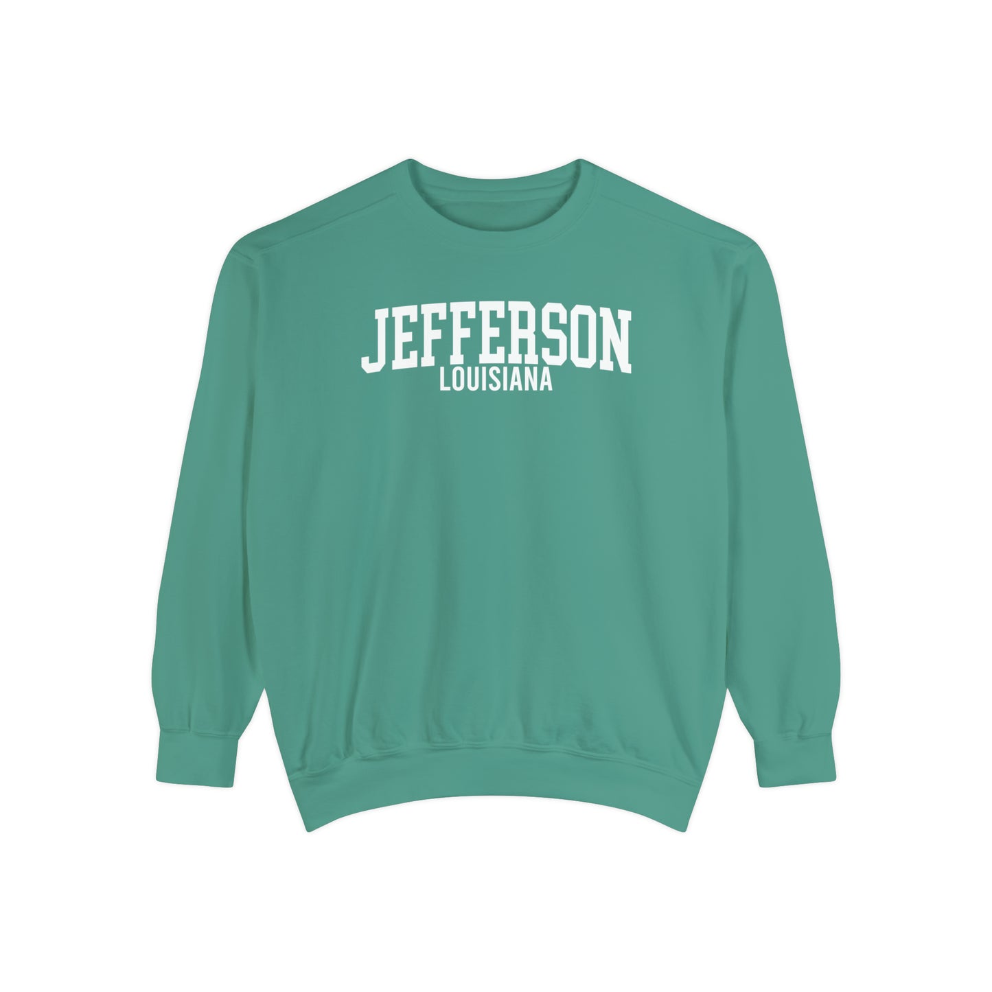 Jefferson Louisiana Comfort Colors Sweatshirt