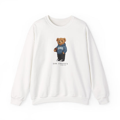 Los Angeles, California Teddy Bear Crewneck Sweatshirt