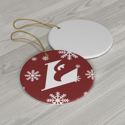 UW La Crosse Ceramic Ornaments