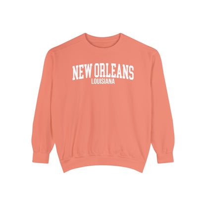 New Orleans Louisiana Comfort Colors Sweatshirt