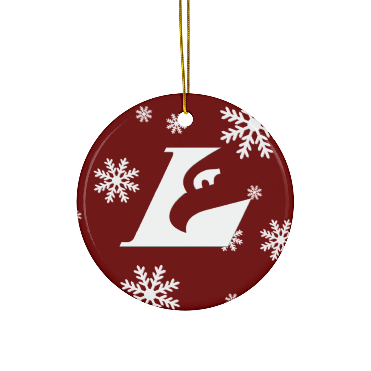 UW La Crosse Ceramic Ornaments