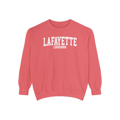 Lafayette Louisiana Comfort Colors Sweatshirt