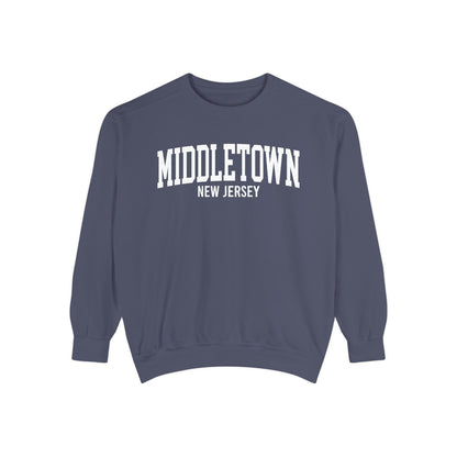 Middletown New Jersey Comfort Colors Sweatshirt