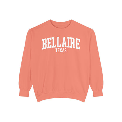 Bellaire Texas Comfort Colors Sweatshirt