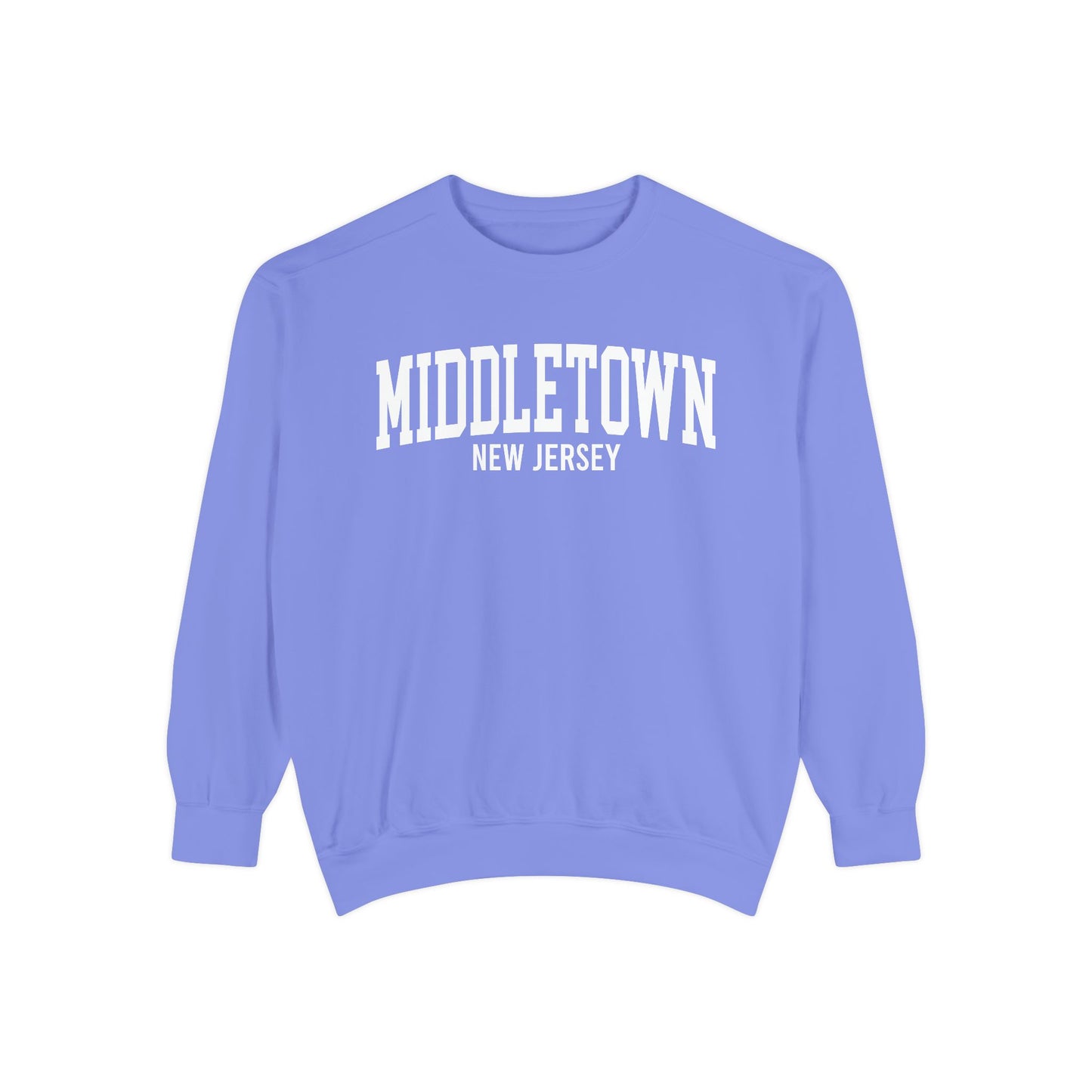 Middletown New Jersey Comfort Colors Sweatshirt