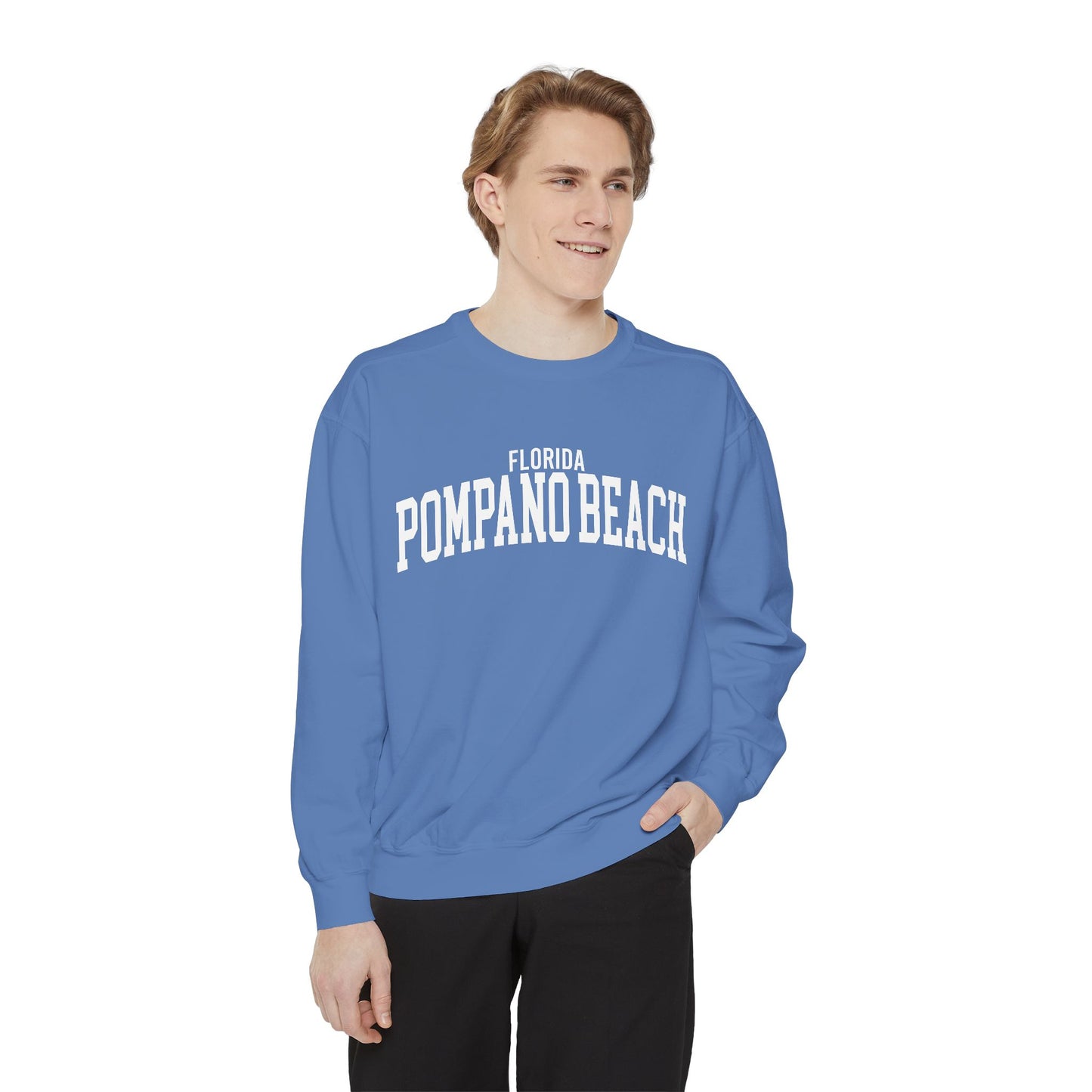 Pompano Beach Florida Comfort Colors Sweatshirt