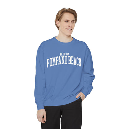 Pompano Beach Florida Comfort Colors Sweatshirt