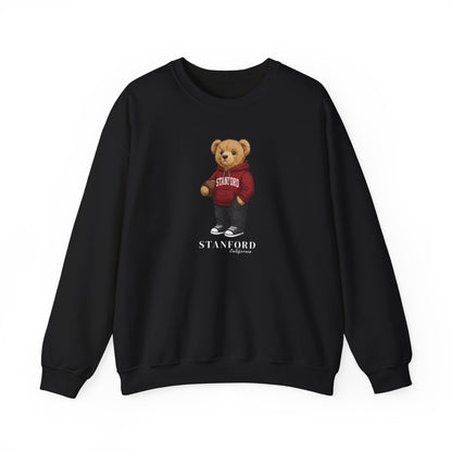 Stanford, California Teddy Bear Crewneck Sweatshirt