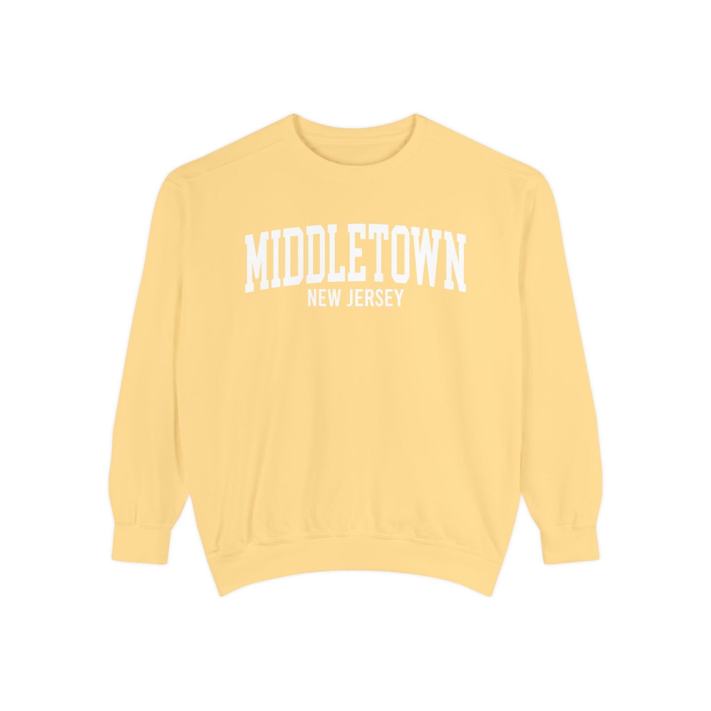 Middletown New Jersey Comfort Colors Sweatshirt