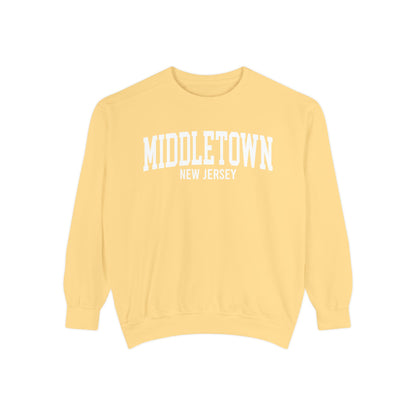 Middletown New Jersey Comfort Colors Sweatshirt