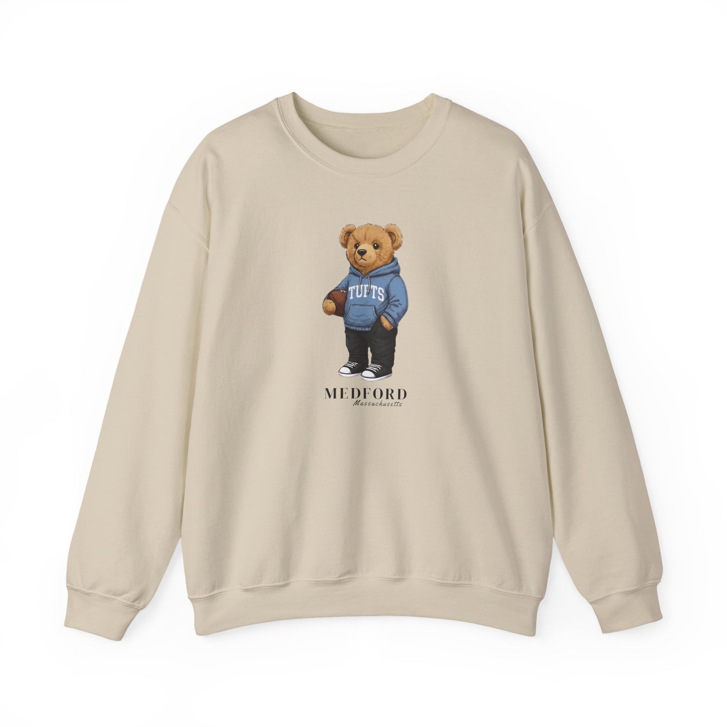 Medford, Massachusetts Teddy Bear Crewneck Sweatshirt