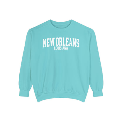 New Orleans Louisiana Comfort Colors Sweatshirt