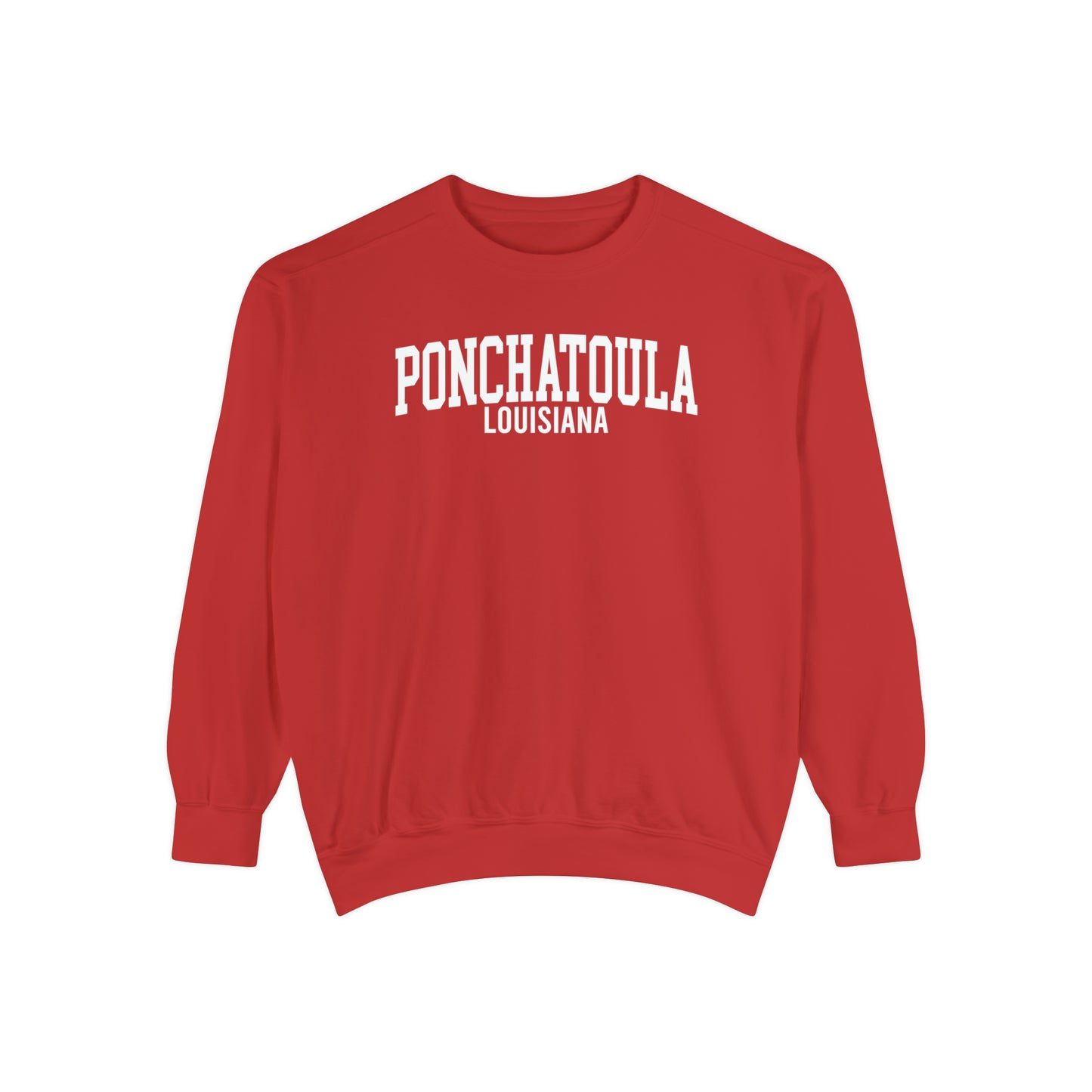 Ponchatoula Louisiana Comfort Colors Sweatshirt