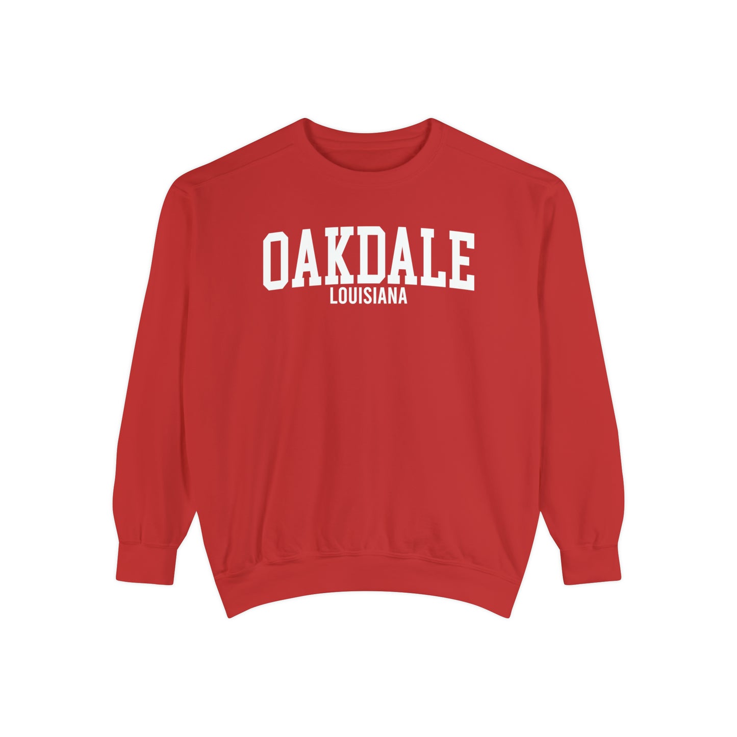 Oakdale Louisiana Comfort Colors Sweatshirt