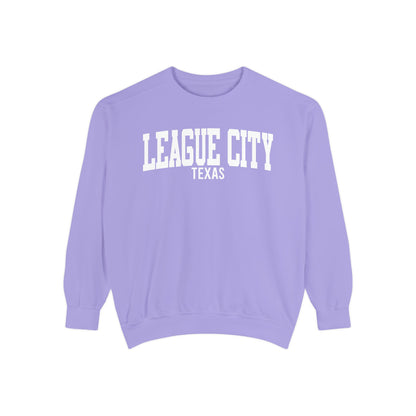 League City Texas Comfort Colors Sweatshirt