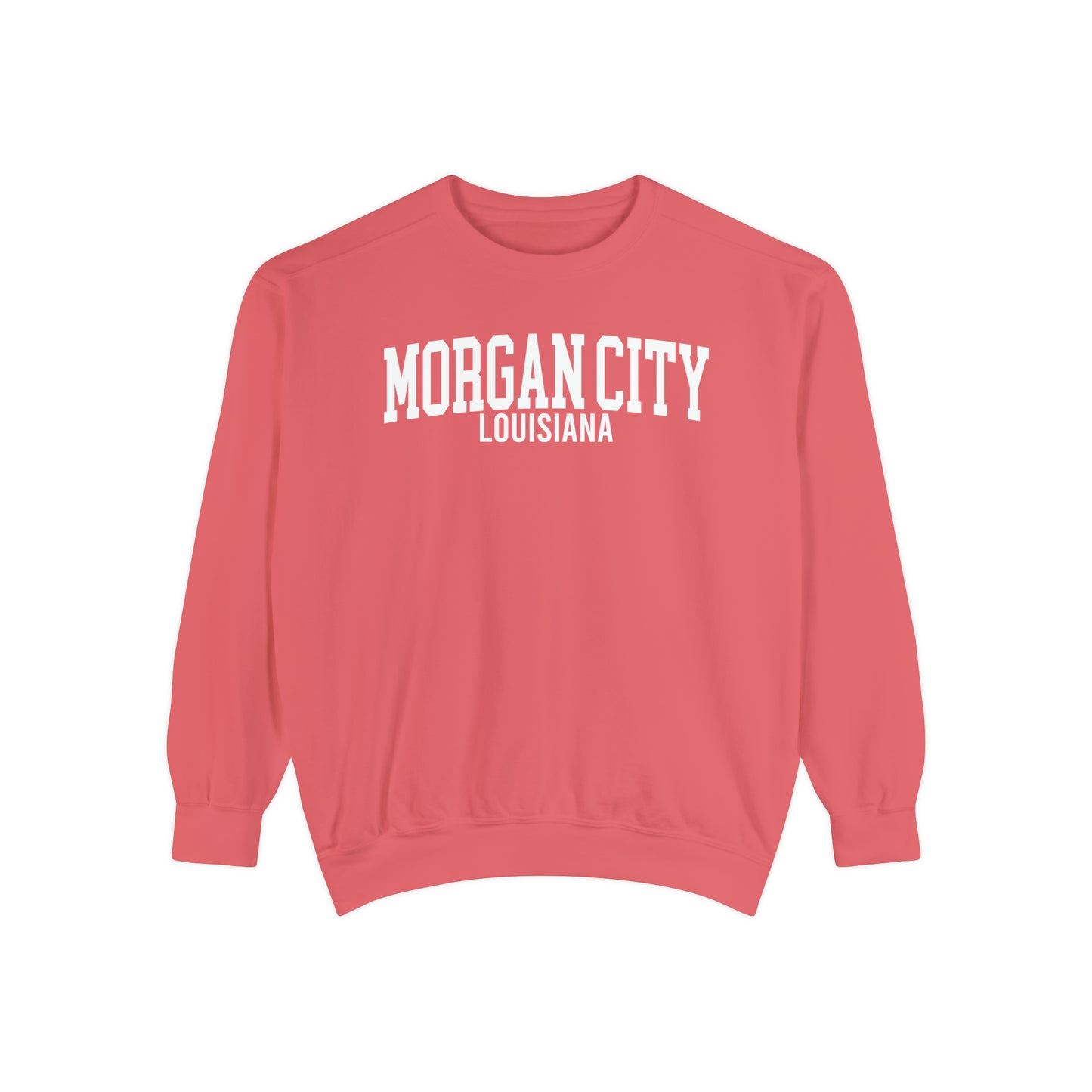 Morgan City Louisiana Comfort Colors Sweatshirt