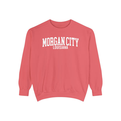 Morgan City Louisiana Comfort Colors Sweatshirt