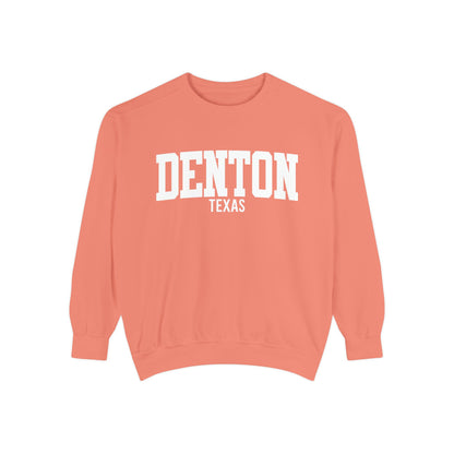 Denton Texas Comfort Colors Sweatshirt