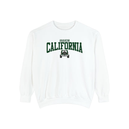 Anaheim California Jeep Comfort Colors Sweatshirt