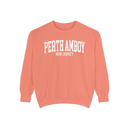 Perth Amboy New Jersey Comfort Colors Sweatshirt