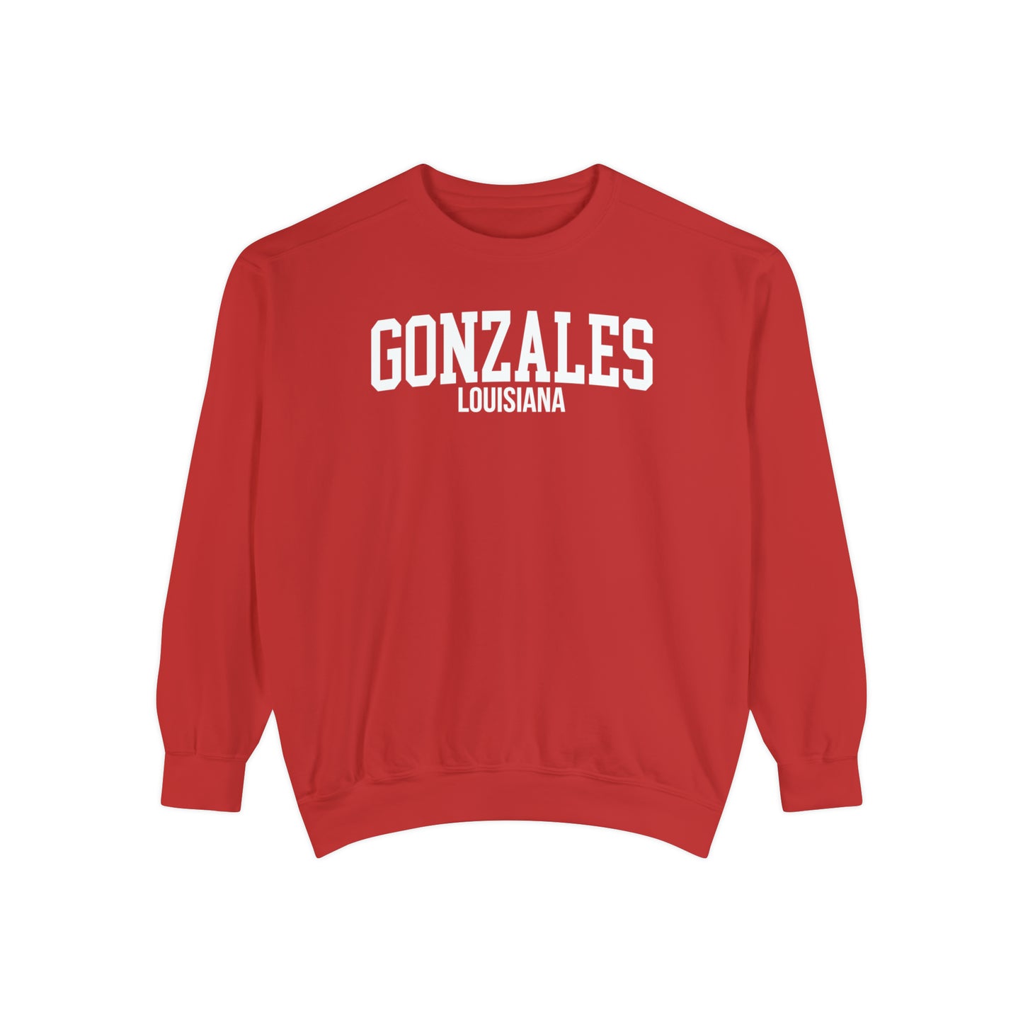 Gonzales Louisiana Comfort Colors Sweatshirt